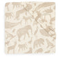 Jollein Hoeslaken Jersey 40/50x80/90cm Animals - Nougat