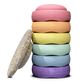 Stapelstein Rainbow Set pastel 6+1
