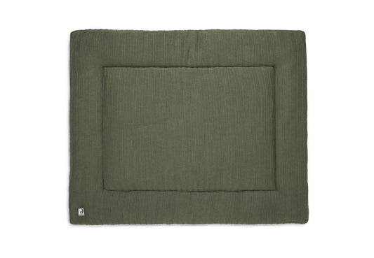 Jollein Boxkleed 75x95cm Pure Knit - Leaf Green