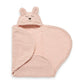 Jollein Wikkeldeken Bunny 100x105cm - Pale Pink