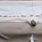 Koeka Ledikantlaken Ruffle - warm white 110x140cm