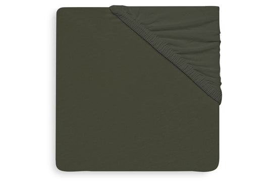 Jollein Hoeslaken Wieg Jersey 40/50 x80/90cm - Leaf Green