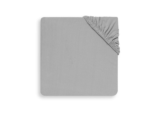 Jollein Hoeslaken Peuterbed Jersey 70x140/75x150cm - Soft Grey