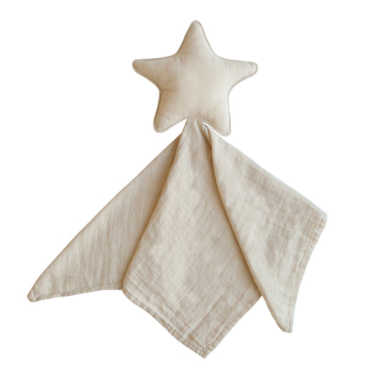 Mushie Lovey Blanket Star - Knuffeldoekje Star Fog