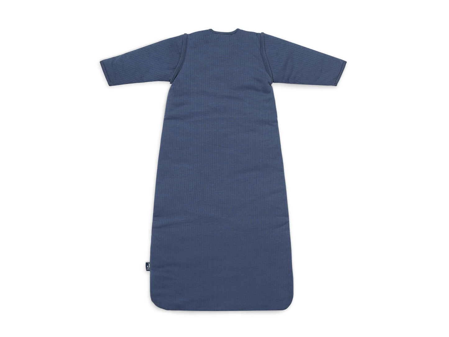 Jollein Baby Schlafsack mit abnehmbaren Ärmeln 90cm Basic Stripe - Jeans Blue