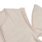 Jollein Baby Schlafsack mit abnehmbaren Ärmeln 110cm Basic Stripe - Nougat