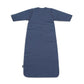 Jollein Baby Schlafsack mit abnehmbaren Ärmeln 110cm Basic Stripe - Jeans Blue