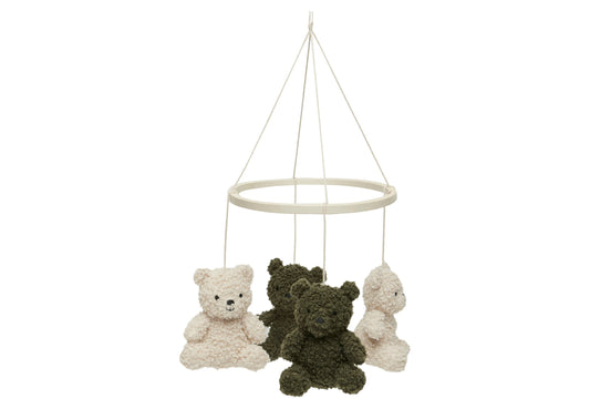 Jollein Baby Mobile Teddybär-Blattgrün/Naturel